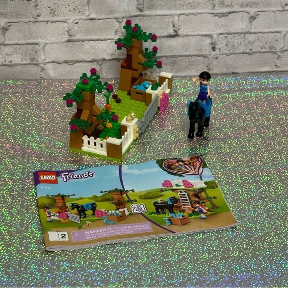 LEGO FRIENDS 41431 2 in 1 Horse Park Tree House Building Set No Box Retired READ - Picture 8 of 16